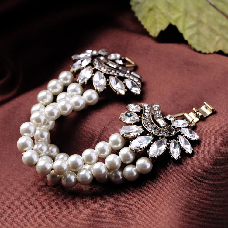 The Marquise Pearl Bracelet