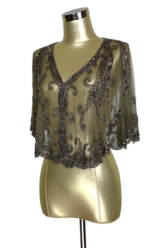 1920s beaded shawl cheap