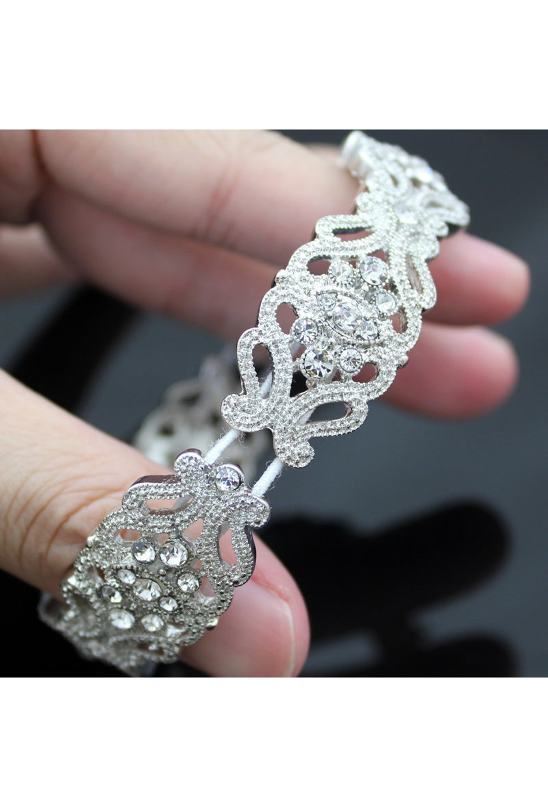 Gatsby Vintage 1920's Style Diamante Rhinestone Bracelet Vintage Crystal Bangle - The Deco Haus