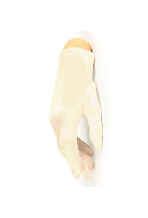 The Satin Vintage Ultra Driving Glove - White The Deco Haus