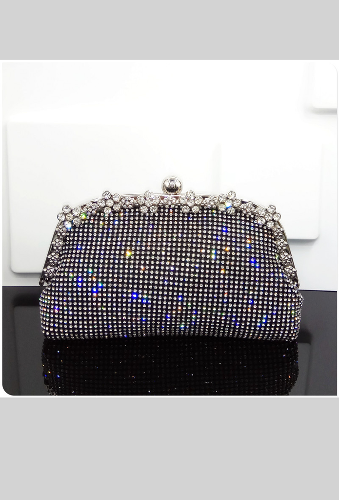 Mesh clutch bag deals