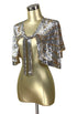 The Hollywood Babylon Luxe Sequin Tie Vintage 1930&