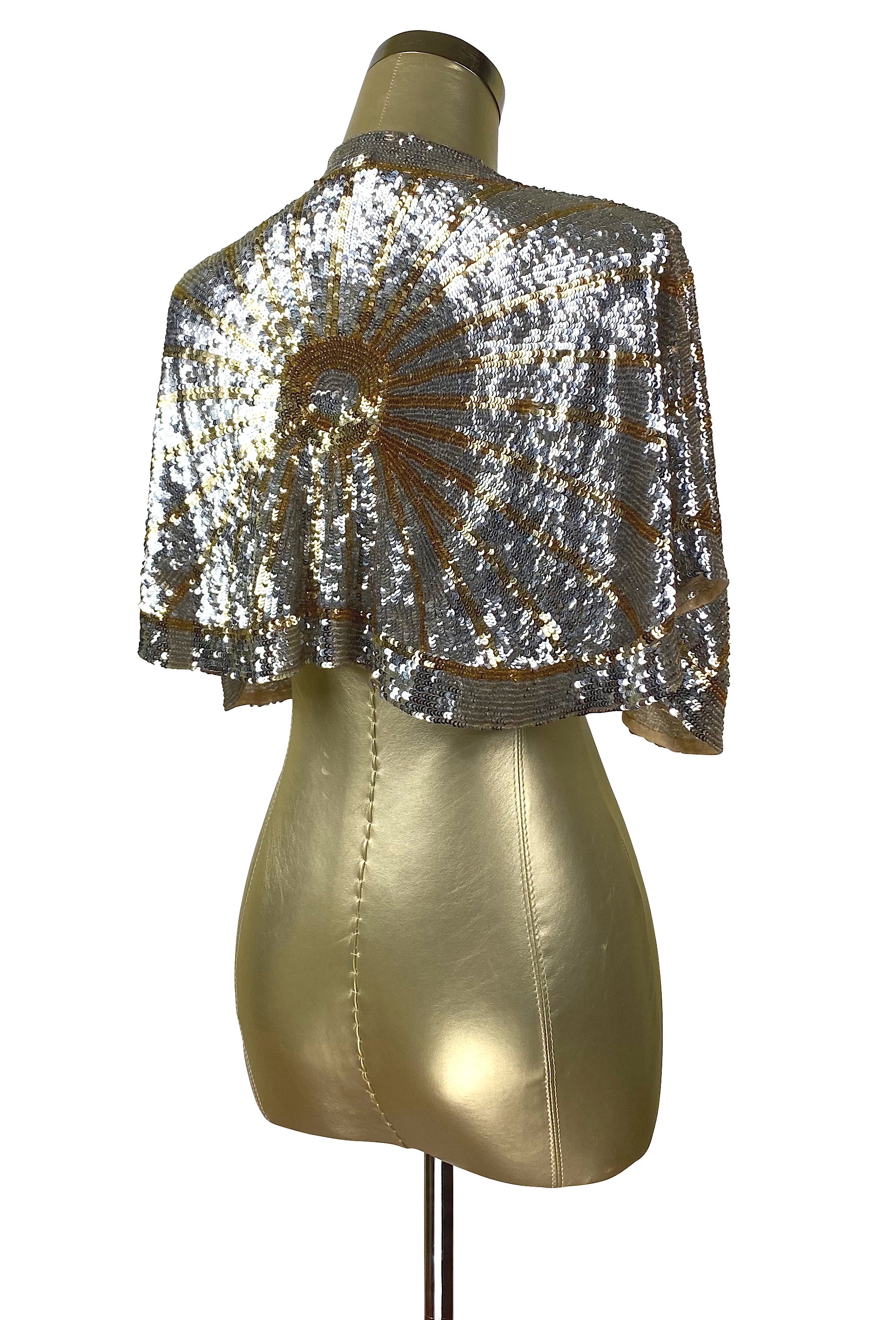 The Hollywood Babylon Luxe Sequin Tie Vintage 1930&