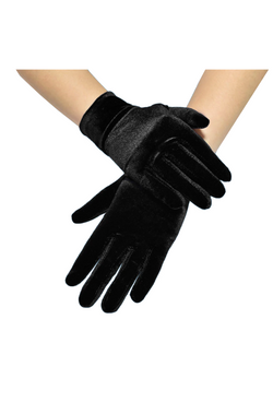 The Velvet Vintage Driving Glove - Black