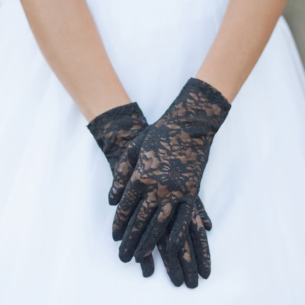 Victorian deals lace gloves