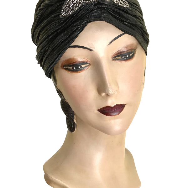 Elegant Black Beaded Turban

REASONABLE OFFERS ACCEPTED Beautiful One Side Beaded Black Turban - Etsy main image 4
