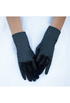 Vintage Style Satin Tea Glove Black The Deco Haus